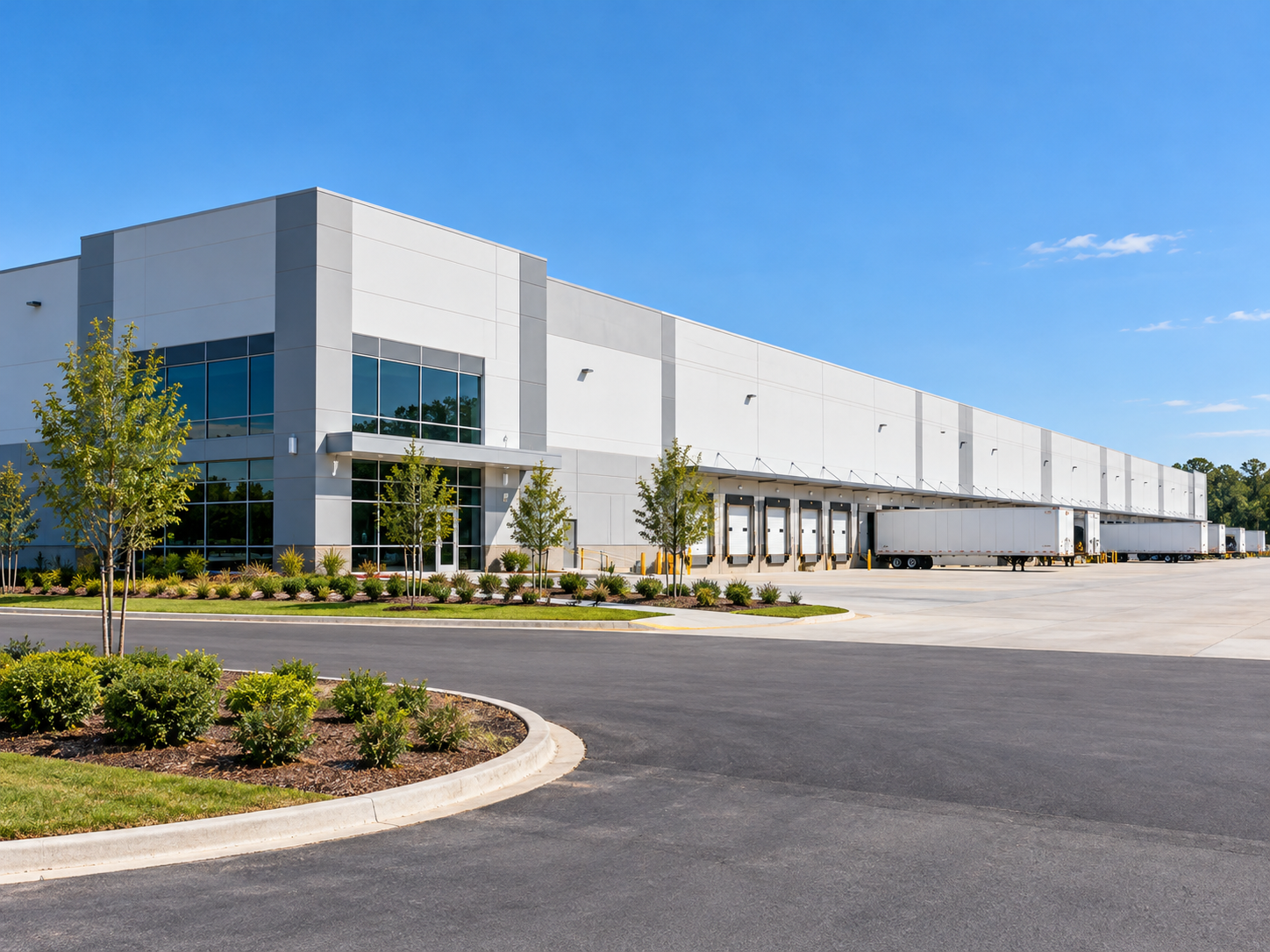 Industrial warehouse property