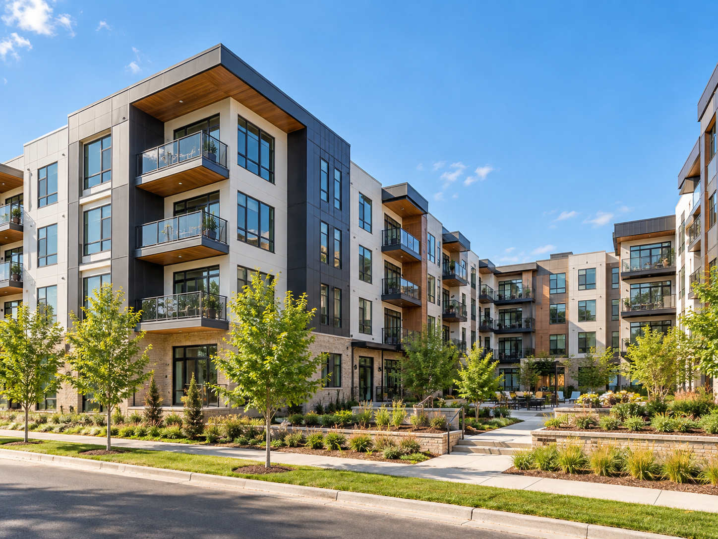 Multifamily apartment buildings